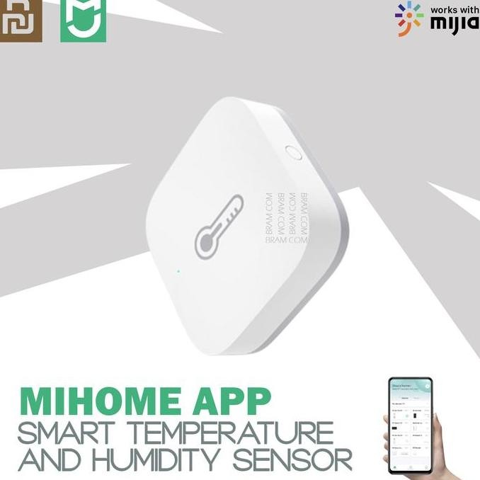 ใหม่ Mijia Mihome App เซ็นเซอร์อุณหภูมิและความชื้นอัจฉริยะ