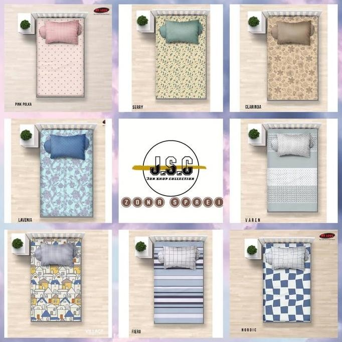 ผ้าปูที่นอน Mylove ขนาด 120x200 motif