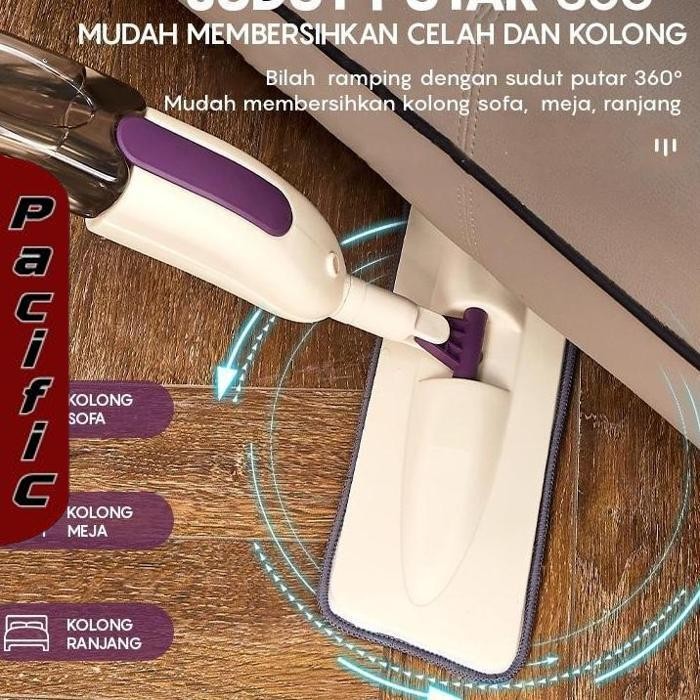 Dtg Spray Mop Floor Mop / Flat Mop Water Spray เครื่องมือทําความสะอาดพื้น Practical Cleaning Spray M