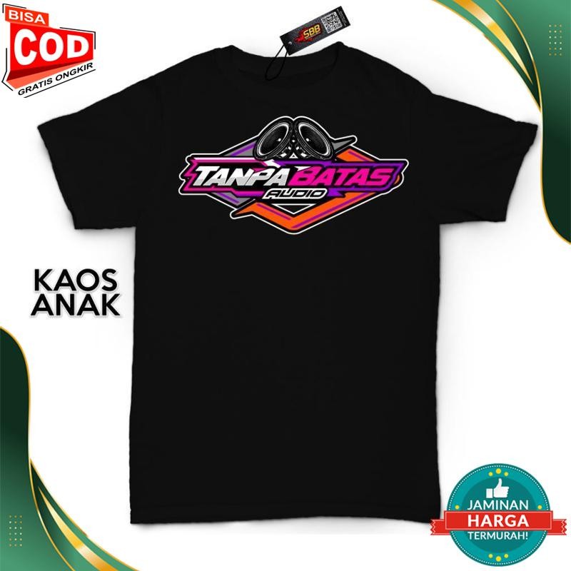 KATUN Viral เสื้อยืดเด็ก Sound Horeg Unlimited Audio Unofficial Cotton Combed 30S Premium Fashion Di