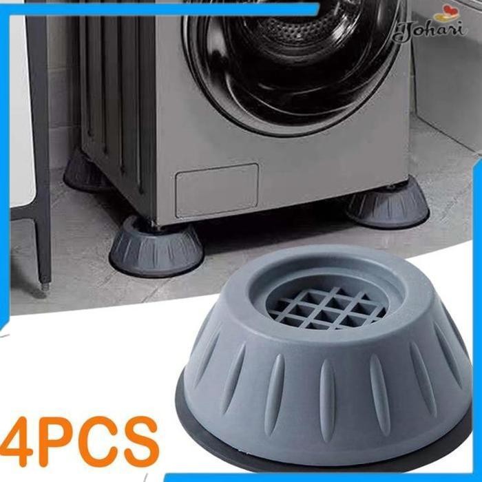 MESIN ใหม่ HOUSEEN ANTI-VIBRATION SHOCK PADS SILICONE WASHING MACHINE BASE 4 ชิ้น - NY500