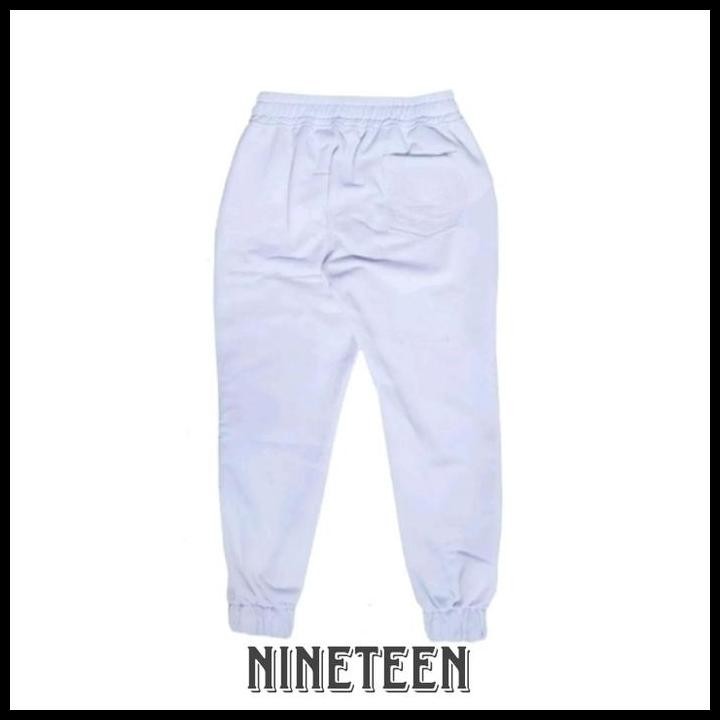 Best Dk19 Shop/White Training Jogger/กางเกงผู้ชาย/ผู้หญิงคุณภาพสูง