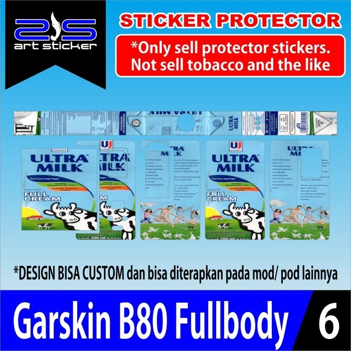 Centarus B80 Aio ไวนิลและโฮโลแกรม Luffy Gear 5 Blue Ultramilk Garskin Fullbody สติ๊กเกอร์แบบกําหนดเอ