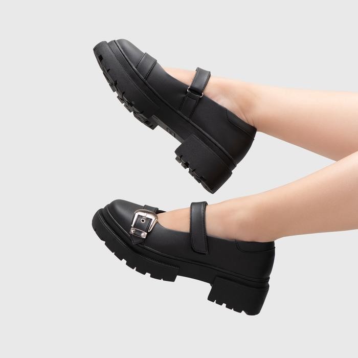 น่ารักโครงการ - Pixy Oxford Black - Mary Jane