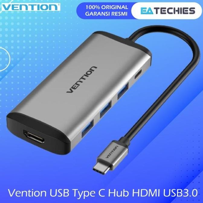 ใหม่ Vention USB Type C Hub HDMI USB 3.0 Thunderbolt Dongle Macbook แล็ปท็อป