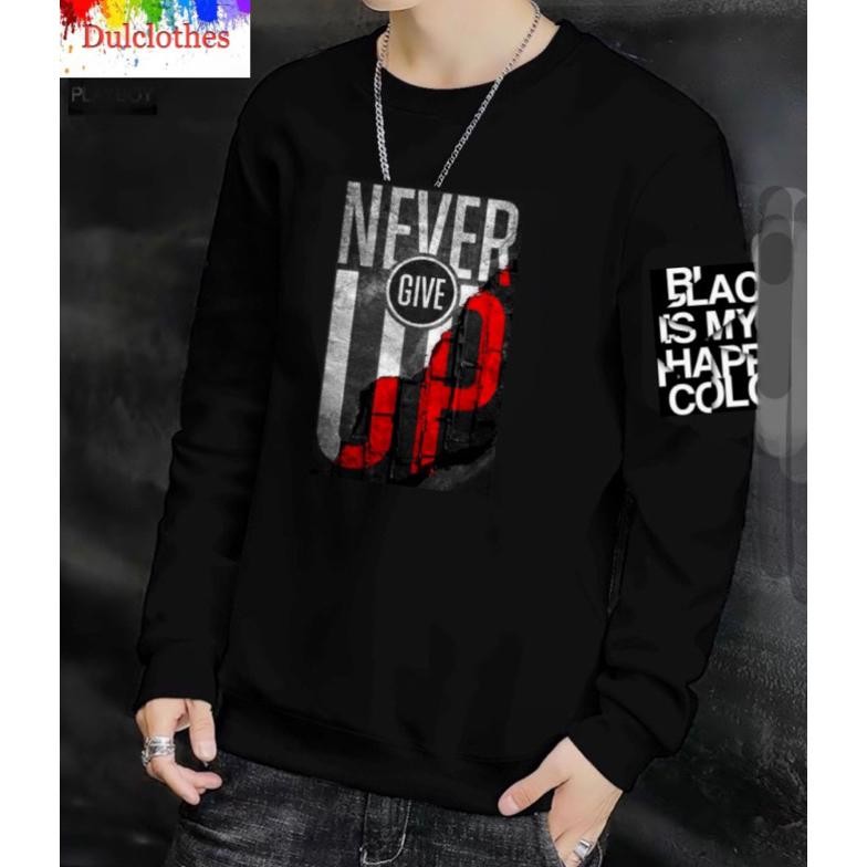 เสื้อยืดแขนยาว Never Give Up