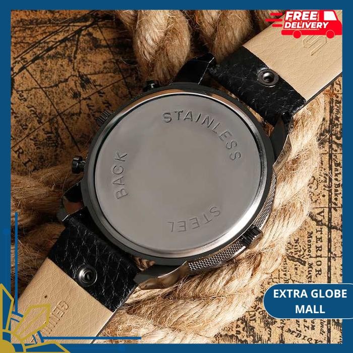 OVERSIZE MENS ANALOG WATCH 52MM ARMY MAN WATCH JIS OZ7258 คุณภาพที่สุด!!