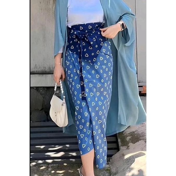 Triangle Jumputan WRAP SKIRT / WRAP SKIRT Batik Jumputan / WRAP Batik kebaya