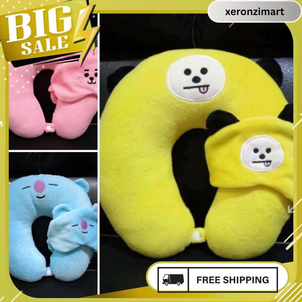 หมอนรองคอ MATA Miniso/หมอนรองคอ Miniso ใหม่ล่าสุด และผ้าคลุมตา Explosive