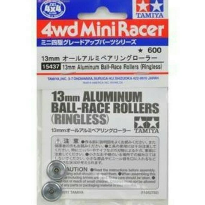 Tamiya 15437 13Mm Aluminium Ball Race Rollers Ringless ราคาคุณภาพดีที่สุด