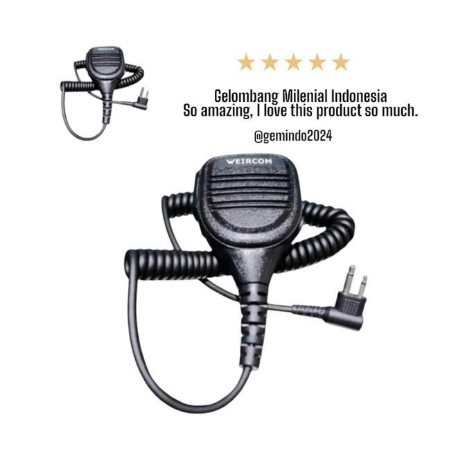 Extra Mic Ht Weircom Wr88 Wr88Plus วิทยุสปอร์ต