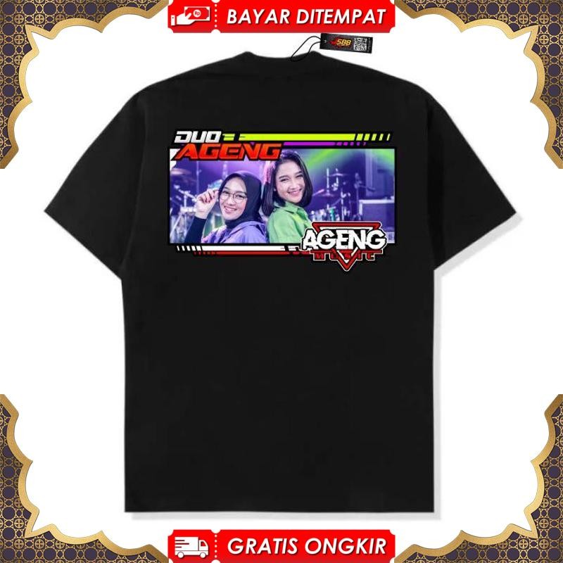 กิจกรรม KATUN 9.9 AGENG MUSIC DUO AGENG เสื้อยืด DANGDUT DISTRO COTTON T-SHIRT Viral ล่าสุดอินเทรนด์
