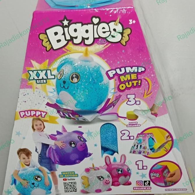 New Biggies Unicorn Blue ไซส์ XXL ORIGINAL