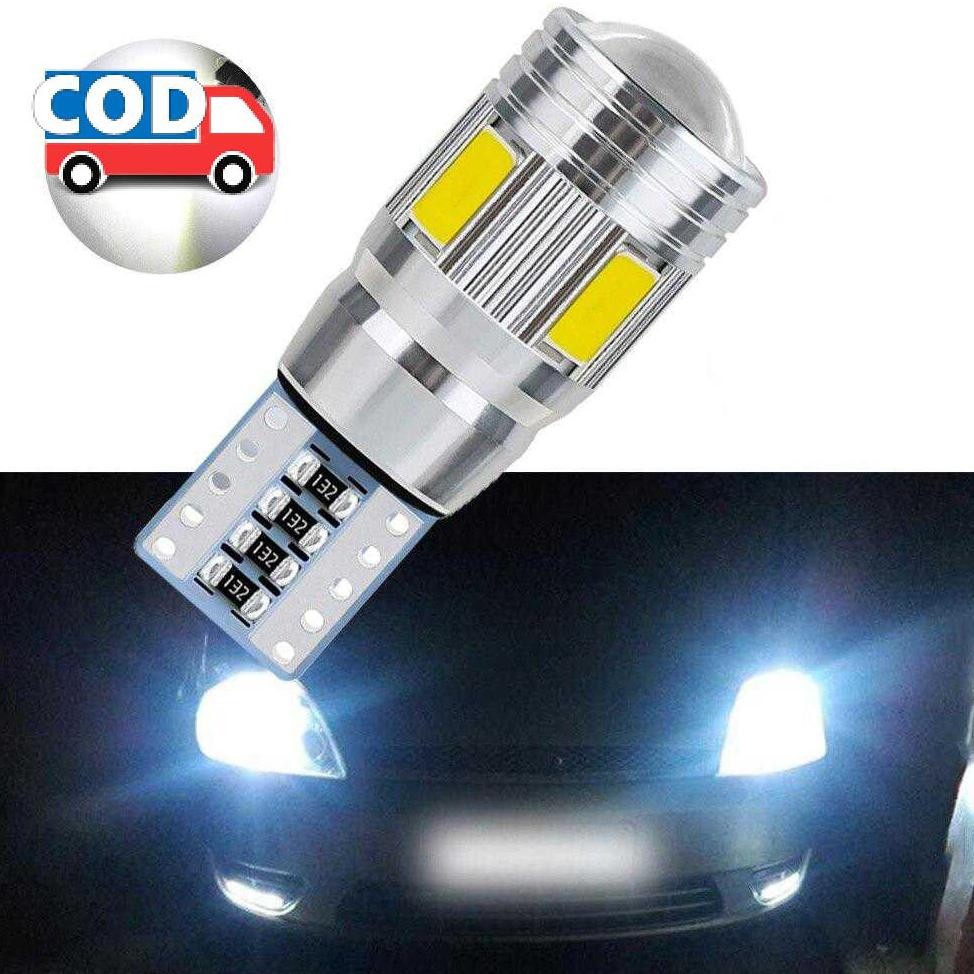ไฟหน้ารถ W 2 ชิ้น Super Bright Led Cool White ไฟหน้าที่มีประสิทธิภาพ T10/Ww/168 Smd 630