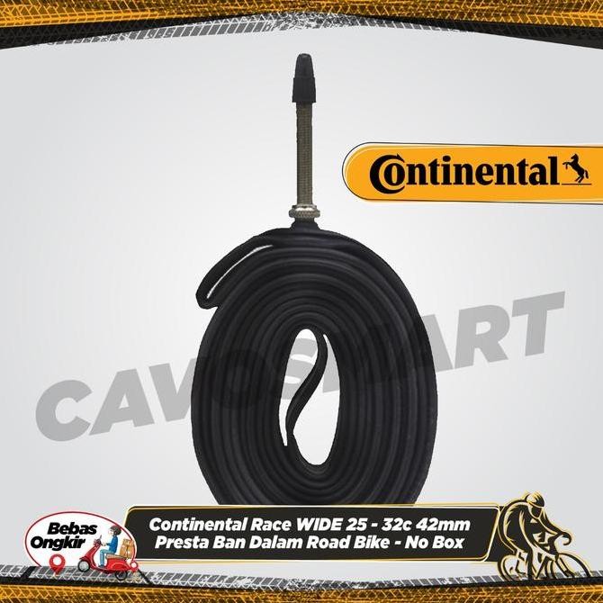 Continental Race WIDE 25-32c 42mm Presta Road Bike Inner Tube - ไม่มีกล่อง