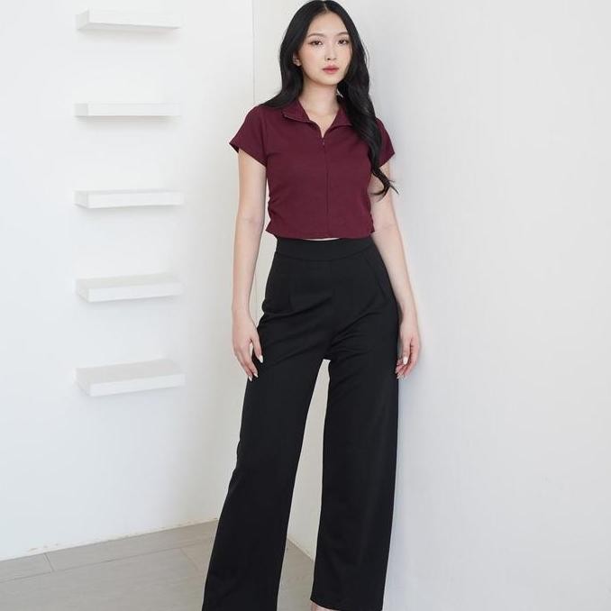 OH Fashion Dyssa Blouse Shirt Women 2E13