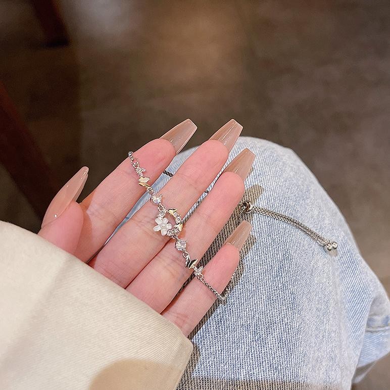 Emlys.Studio - สร้อยข้อมือ Grace - หรูหราเรียบง่าย 2Er-54