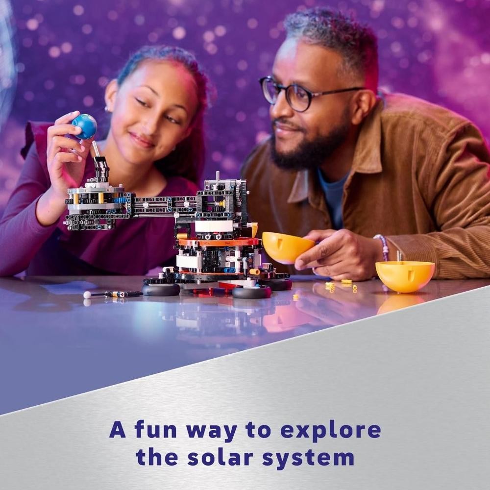 LEGO TECHNIC 42179 PLANET ERDE UND MOND IM ORBIT BAUSET, WELTRAUM GEBURTSTAGSCHENIK FR 10-JHRIGE