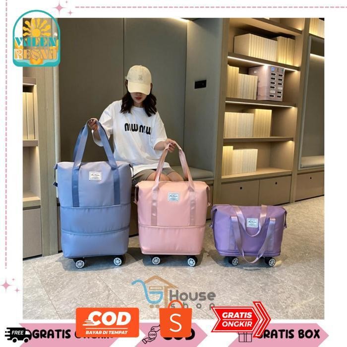 Fn-56 gq-68 กระเป๋าเดินทาง Jumbo Duffel Bag - กระเป๋าถือ 3 ชั้น - กระเป๋าเดินทางกันน้ํา - 0248 Origi