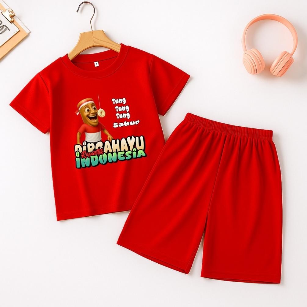 Tokolobo 8.8 MERDEKA CHILDRENS SUITS AUGUST INDEPENDENCE DTF PRINTING