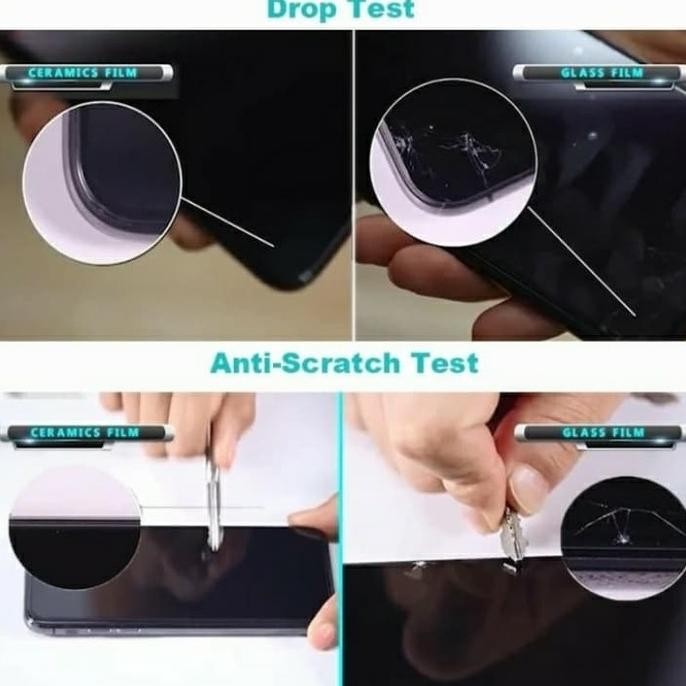 Oppo A12 A52 A92 A91 F15 F11 F9 Pro F7 A5S A7 A3S A5 A1K กระจกนิรภัยเซรามิคคลุมทั้งหมด Anti Shock At