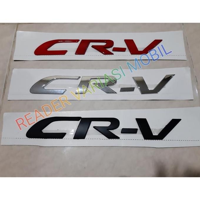 MESIN Emblem / Logo / Hood Writing Honda Crv Cr-V นําเข้าคุณภาพดี