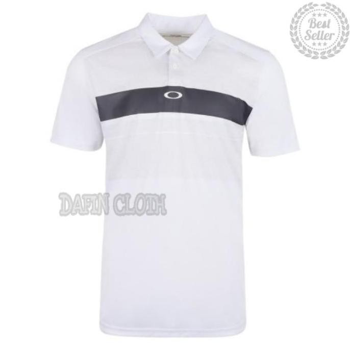 DB239 } เสื้อโปโลผู้ชาย Golf Oxley Big Strip
