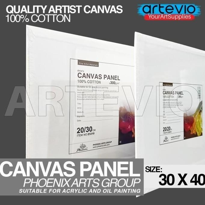 Phoenix Painting Canvas E5310 Canvas Board / Panel Canvas ขนาด 30x40