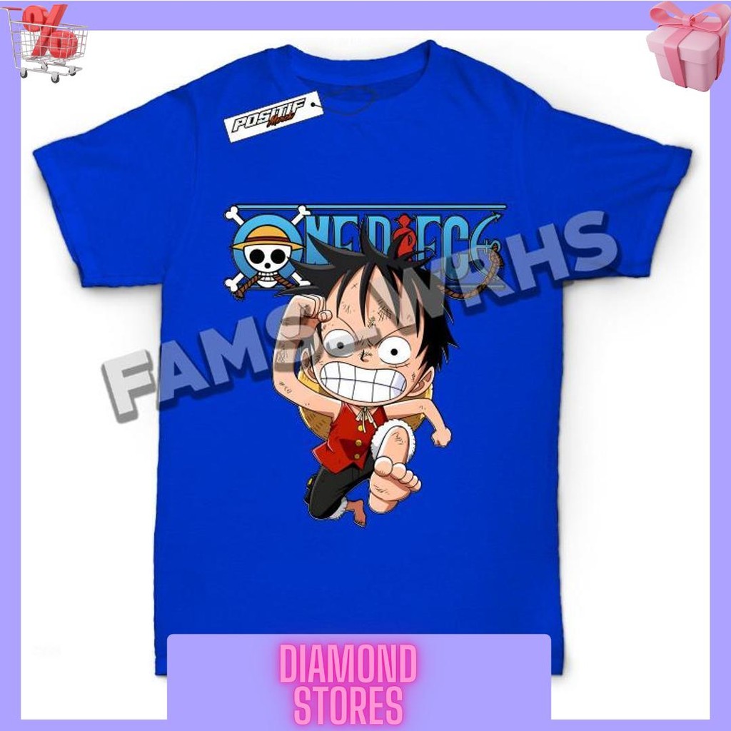เสื้อยืดเด็กการ์ตูน Viral One Piece Luffy Fm -07