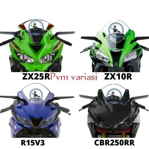 SPION MIRROR WINGLET STEALTH ZX25R ZX10R CBR250RR CBR150 NINJA250 GSX150R R15V3 NINJA150R NINJARR ET
