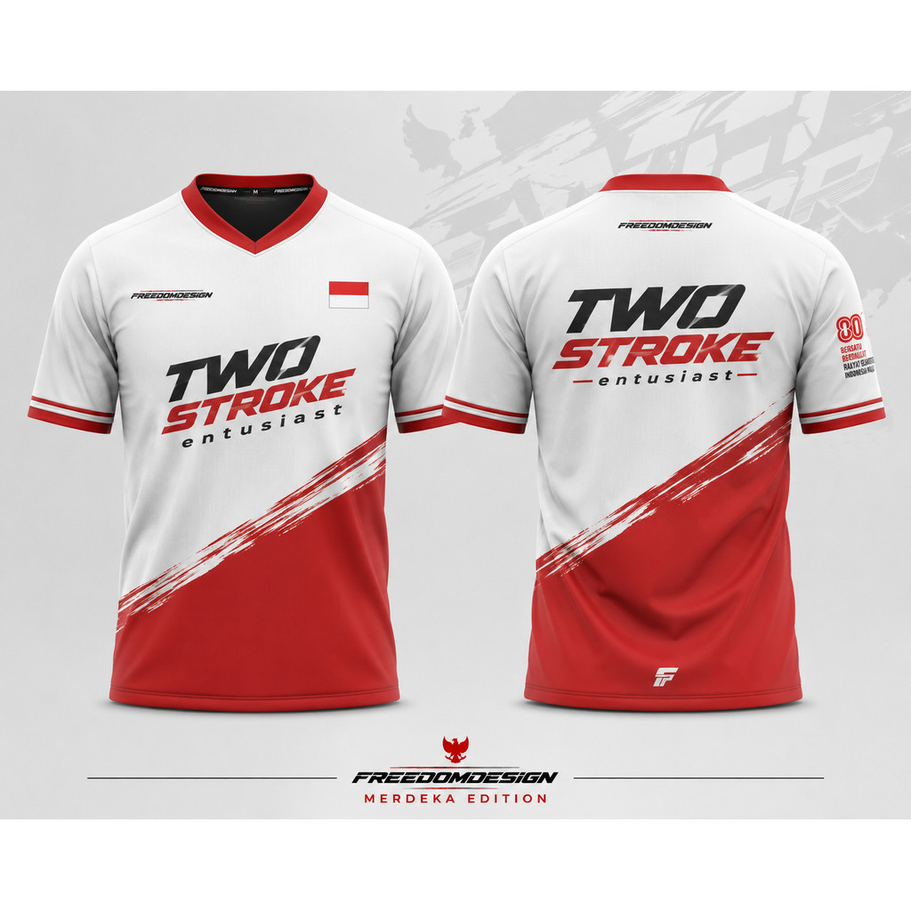 TWO STROKE ENTUSIAST JERSEY INDEPENDENCE EDITION DRYFIT PREMIUM