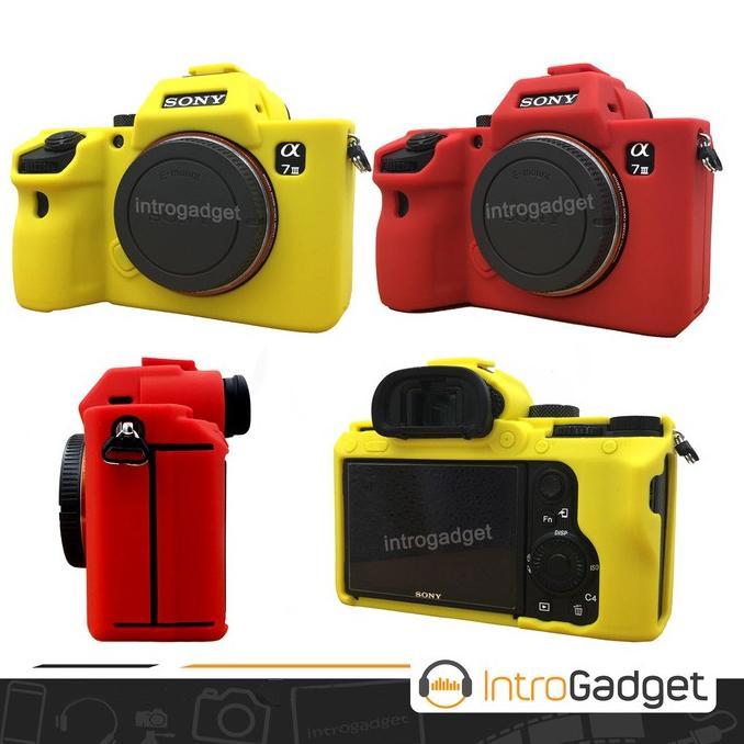 เคสซิลิโคน SONY A7 A7III A7RIII Mark III 3 A7R เคสซิลิโคนยาง