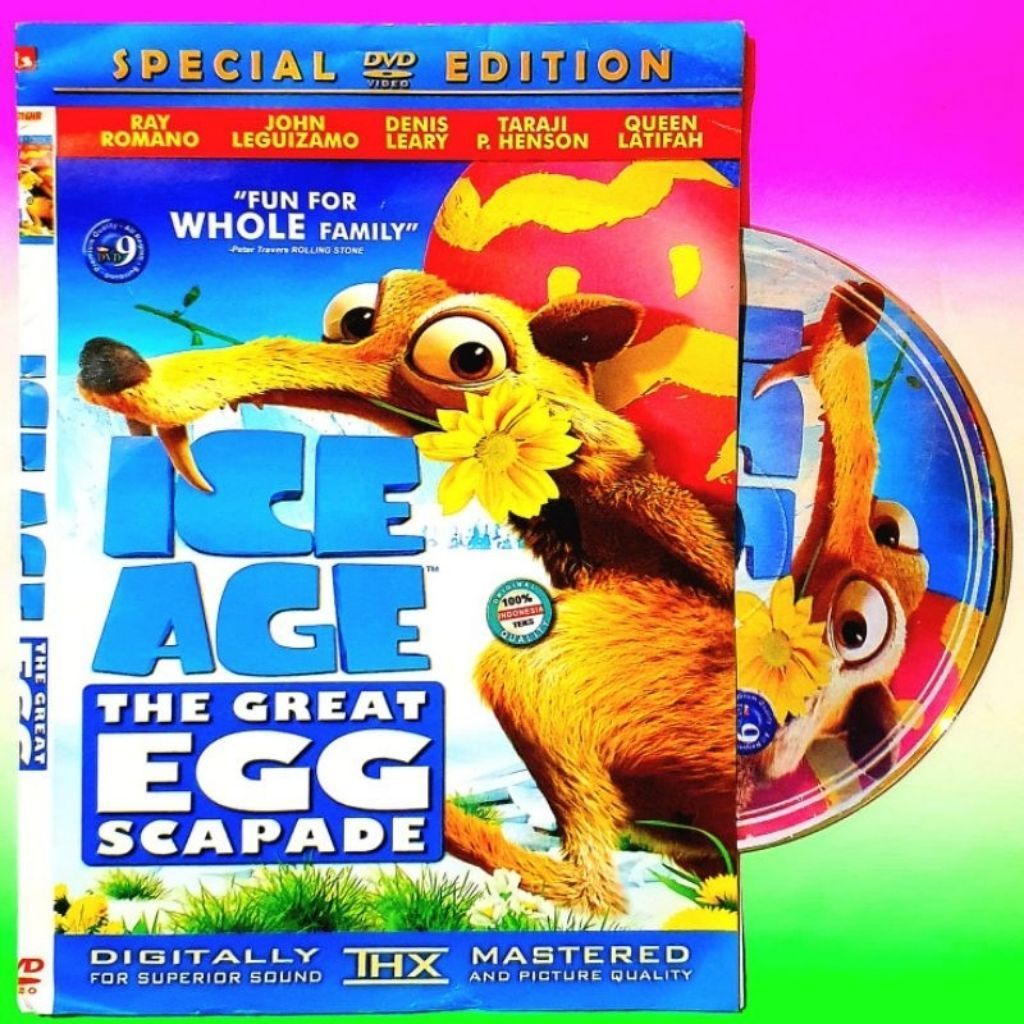 ICE AGE CARTOON CILDRENS FILM CASSETTE