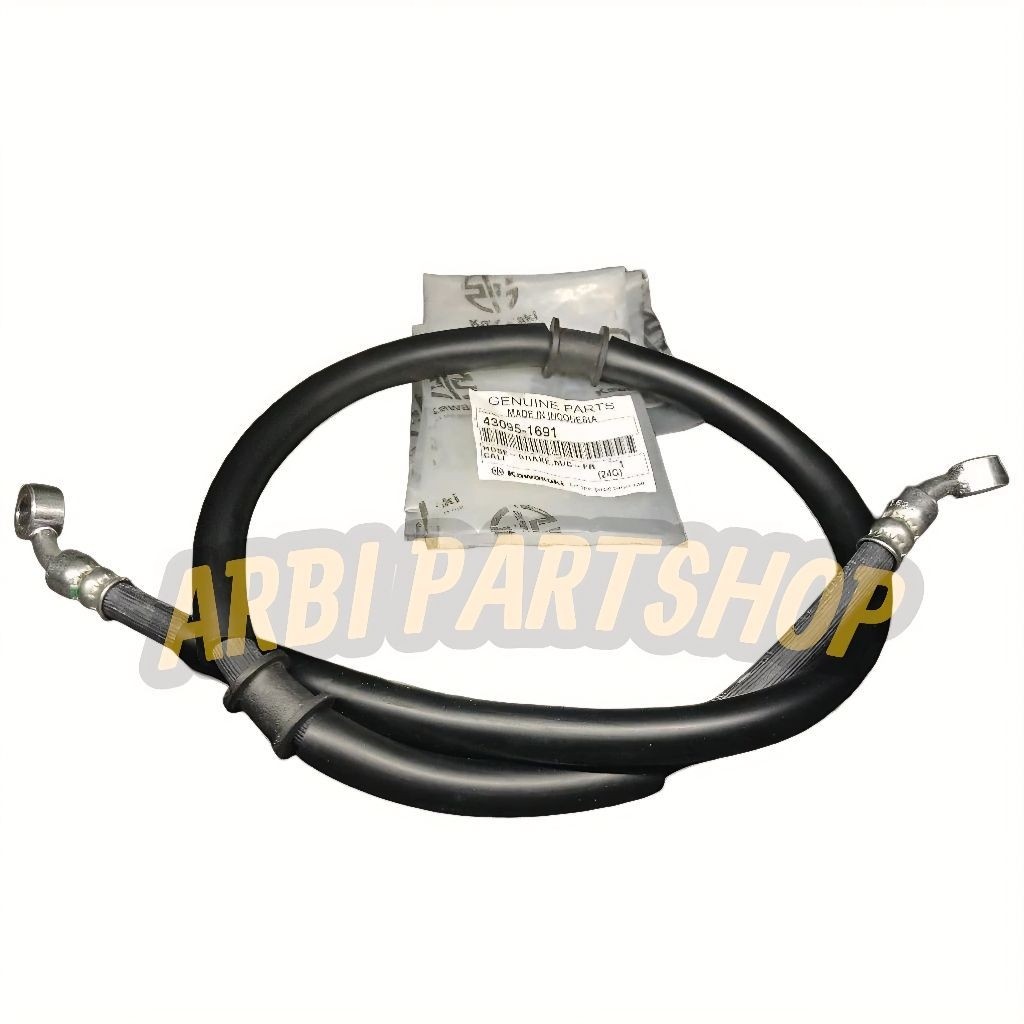 Original Kawasaki W175 TR W175TR ท่อเบรคหน้า 43095-1691