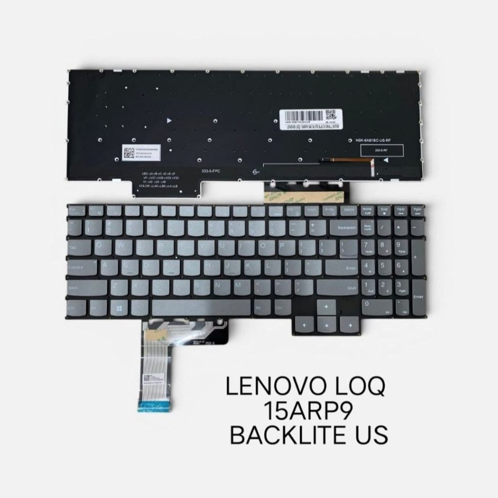 Lenovo legion LOQ 15ARP9 backlite us คีย์บอร์ด