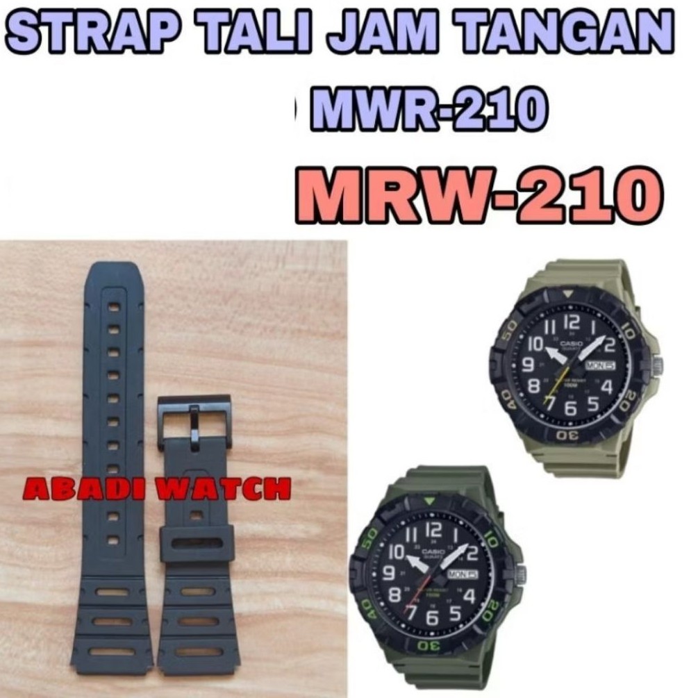 MRW-210 MRW210 MRW 210 WATCH STRAP เหมาะกับใช้งานได้โดยตรงกับคุณภาพสูง