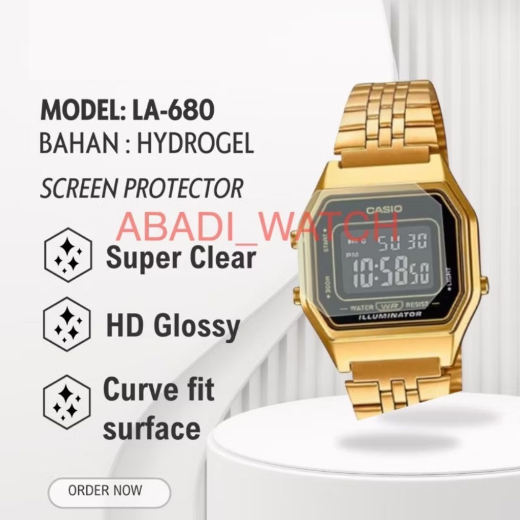 LAYER ANTI-SCRATCH HYDROGEL WATCH LA-680 LA 680 LA680 SCREEN PROTECTOR / GLASS PROTECTOR / HYDROGEL 