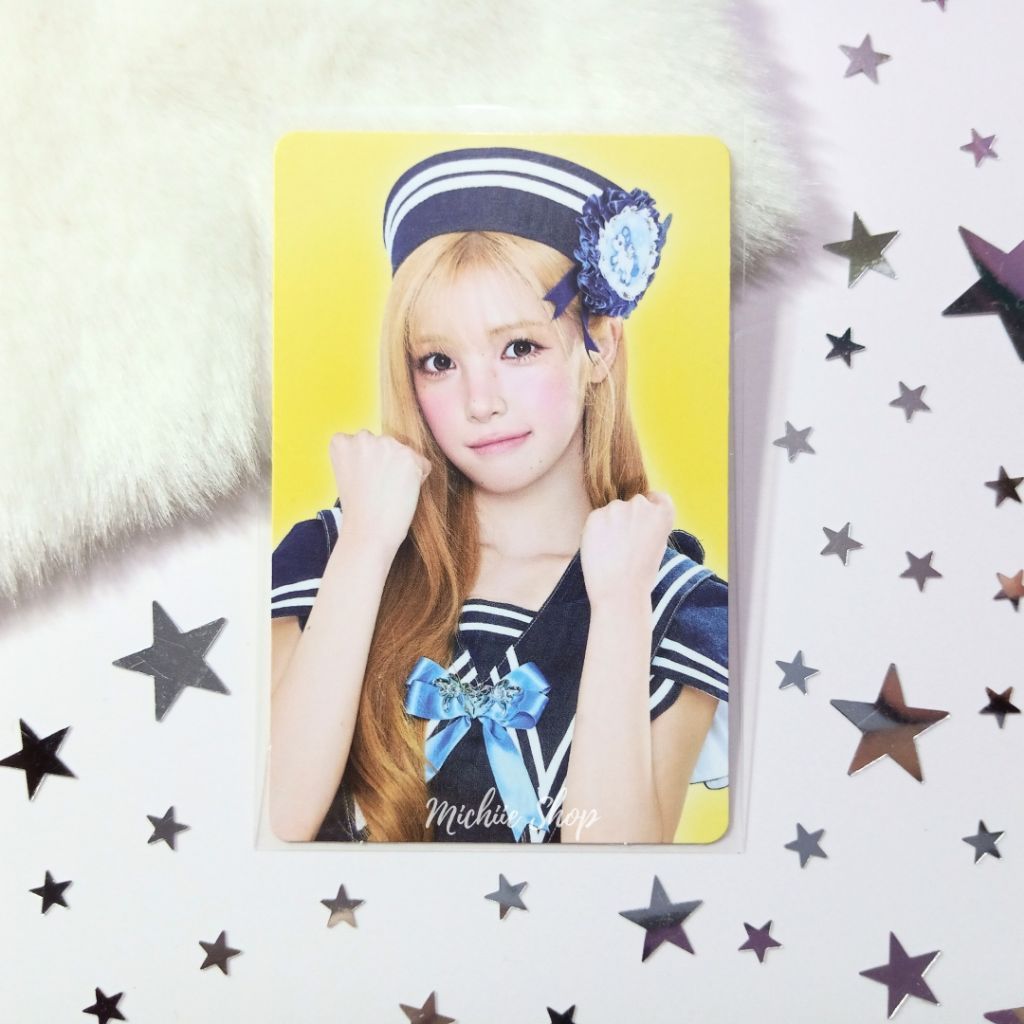 Photocard Hearts2Hearts Yuha Trading Card Lemotang ver A Official | Yuha Hearts2Hearts Lemotang Trad