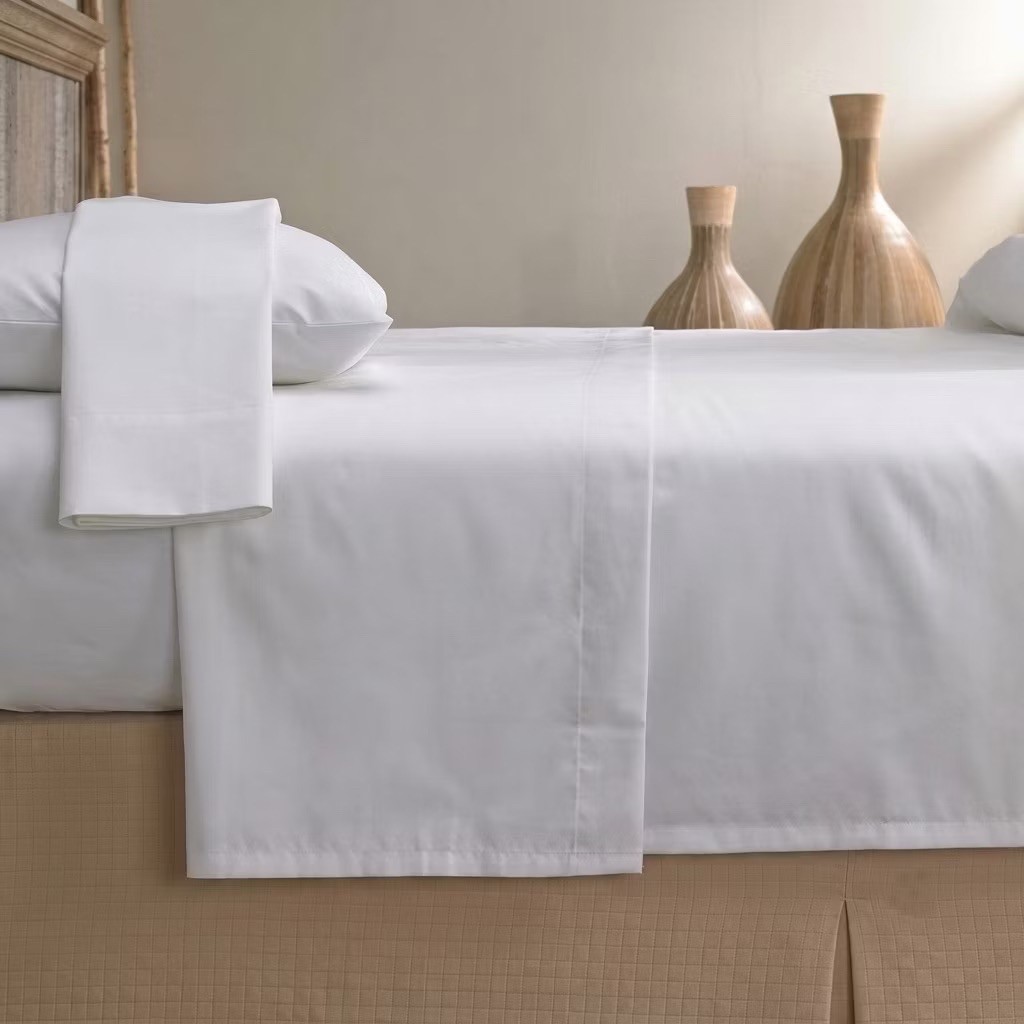 KATUN Hotel Flat Sheet / Hotel Flat Sheet Without Elastic เนื้อผ้าฝ้าย 100% (เฉพาะผ้าปูที่นอน)