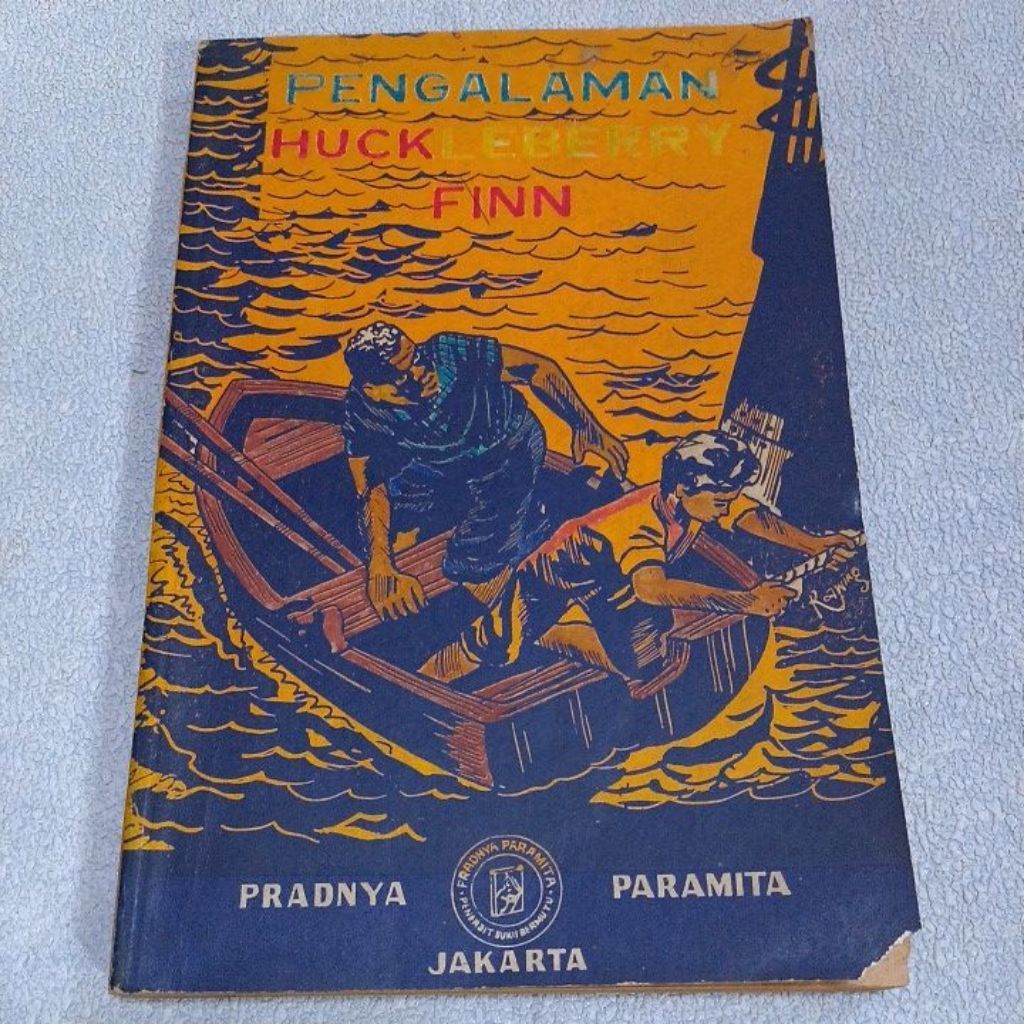 นวนิยายคลาสสิกต้นฉบับการแปลของ Huckleberry Finn Experience โดย Mark Twain