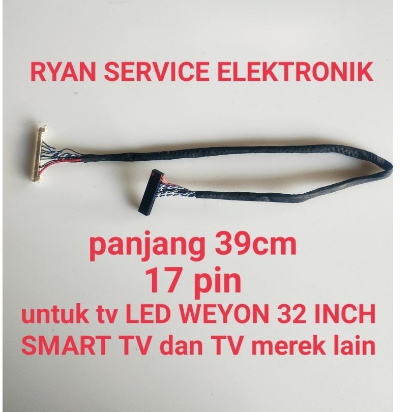 สายแบบยืดหยุ่น lvds tv LED weyon 32 INCH SMART TV และใช้ได้กับแบรนด์อื่นๆ