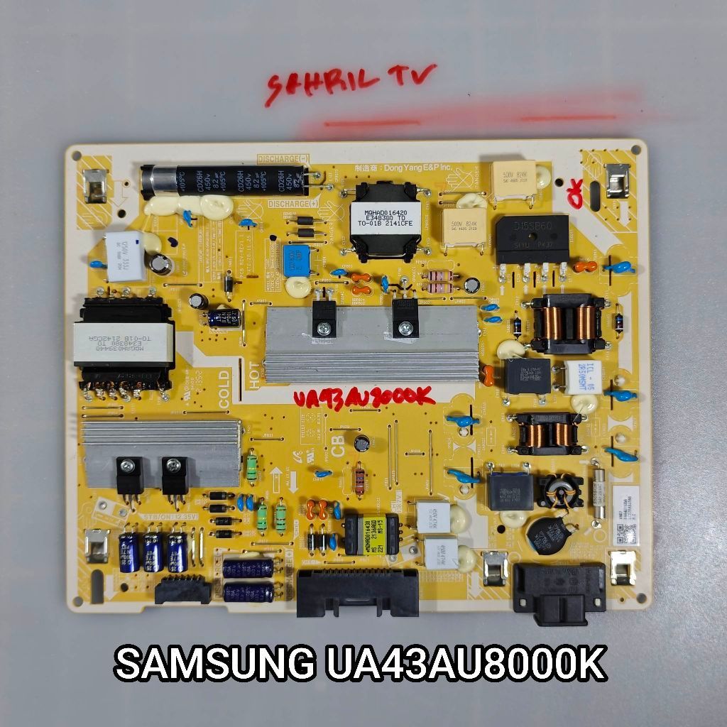 PSU POWER SUPPLY MODULE LED TV SAMSUNG UA43AU8000 UA43AU8000K