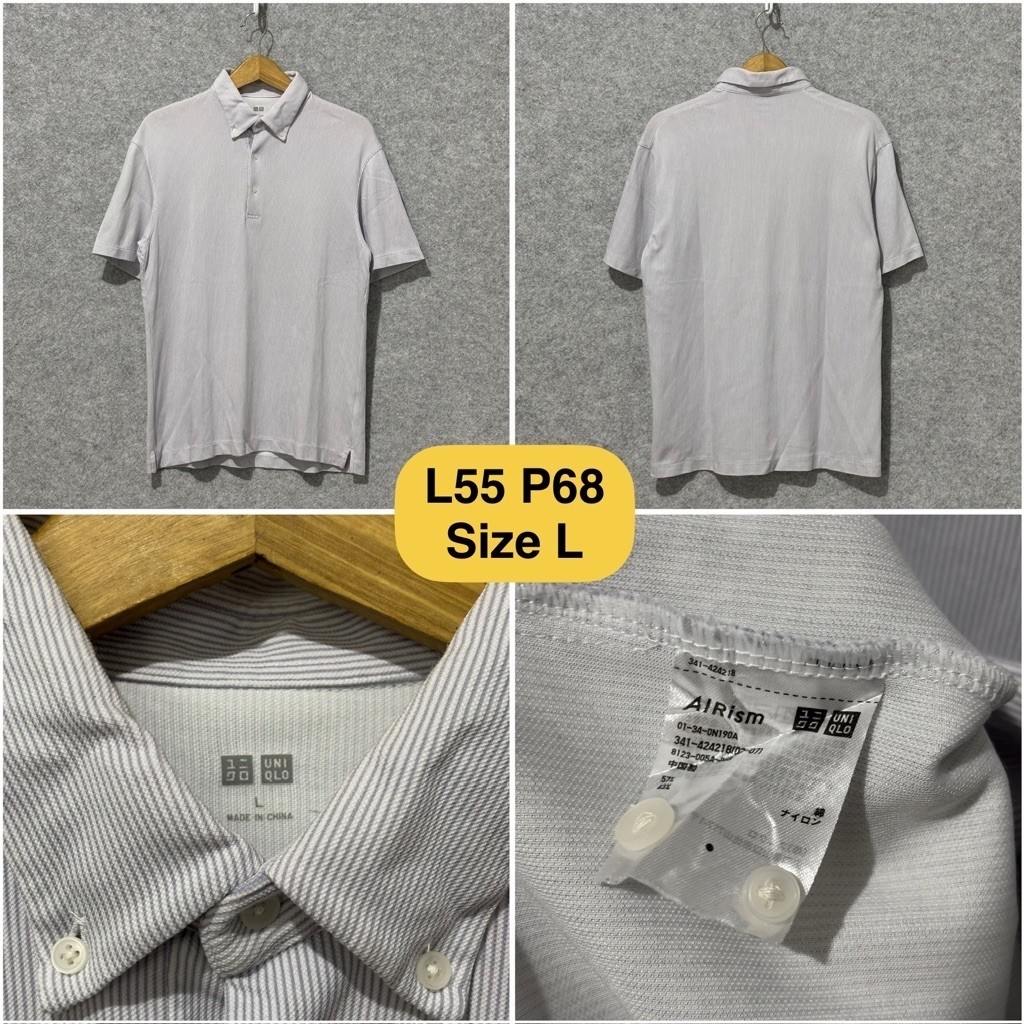 เสื้อโปโล Uniqlo Airism ดั้งเดิม