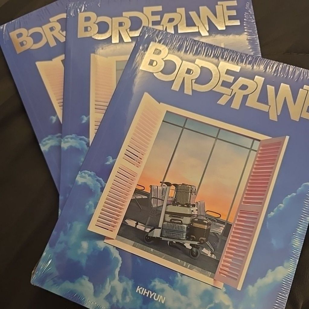 (READY INA) MONSTA X KIHYUN EP BORDERLINE ROUTE VERSION (SEALED)
