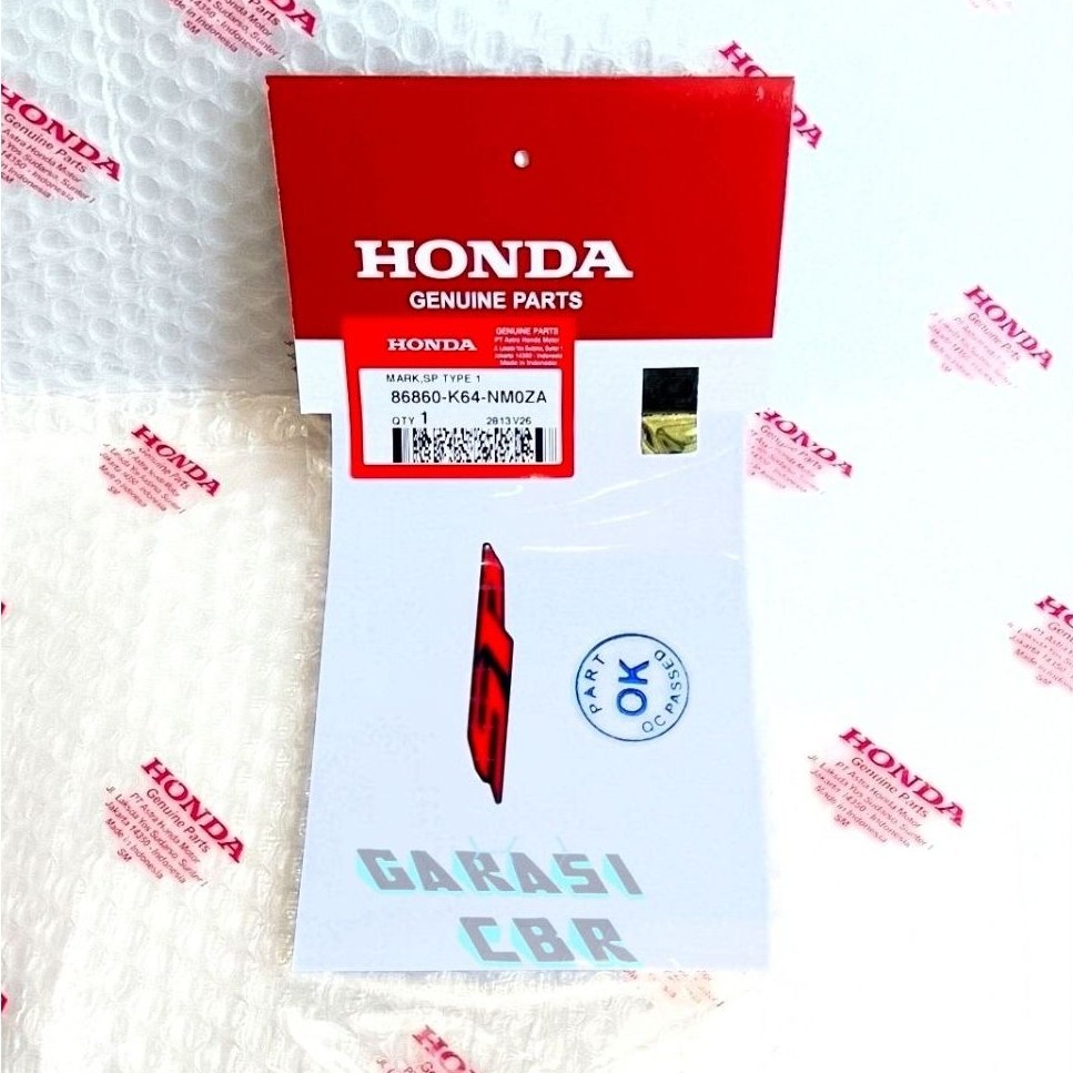 86860K64NM0ZA - Mark SP Type1 - สติ๊กเกอร์ SP CBR 250RR - สติ๊กเกอร์ Striping SP Type1 CBR 250RR