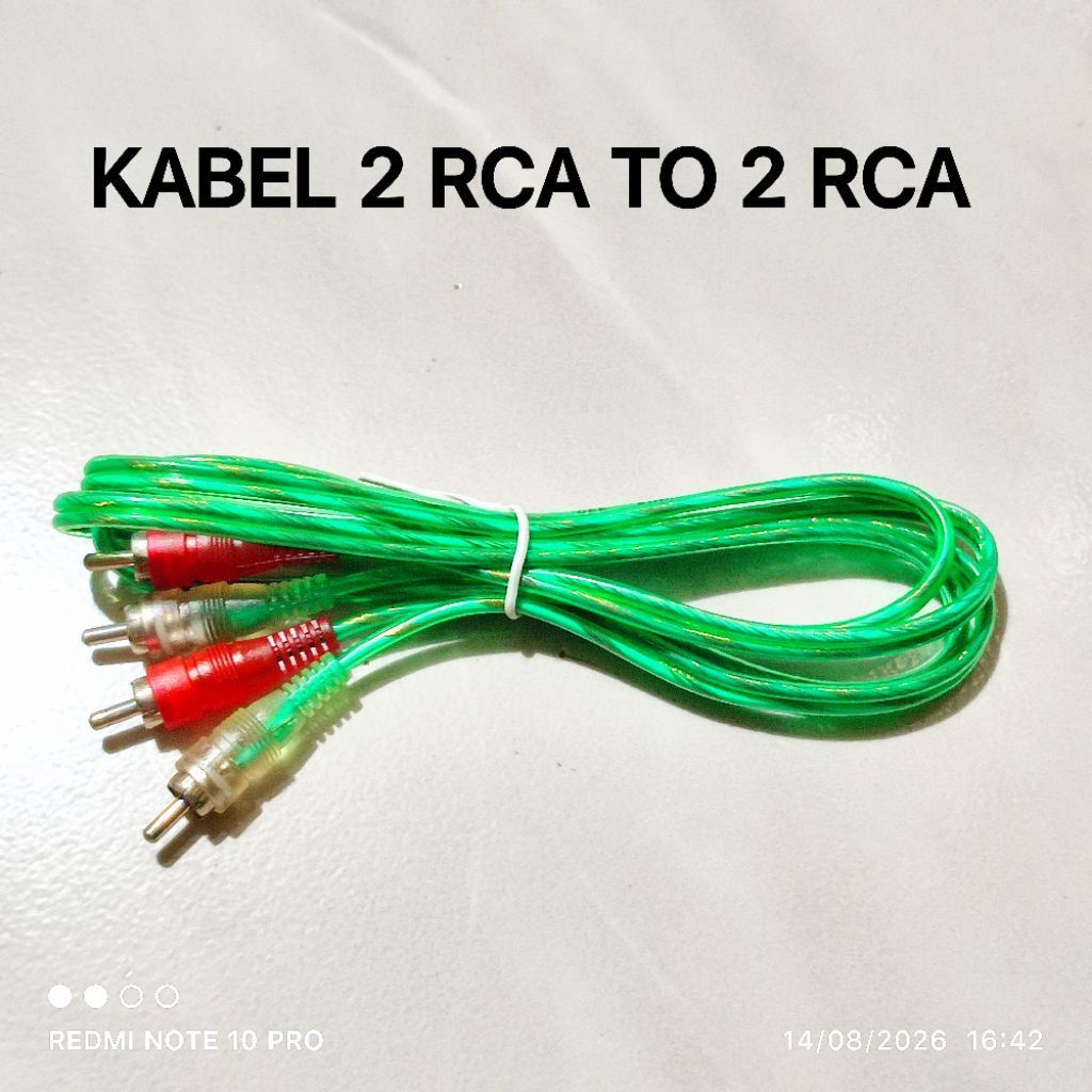 สาย RCA TO 2 แจ็ค RCA