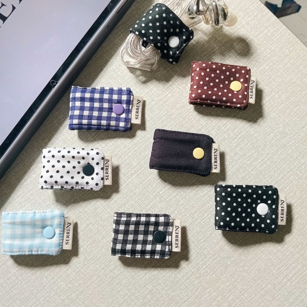 CABLE HOLDER / CABLE ORGANIZER / EARPHONE CABLE TIE & CHARGER CABLE [HANDMADE SERRENT]