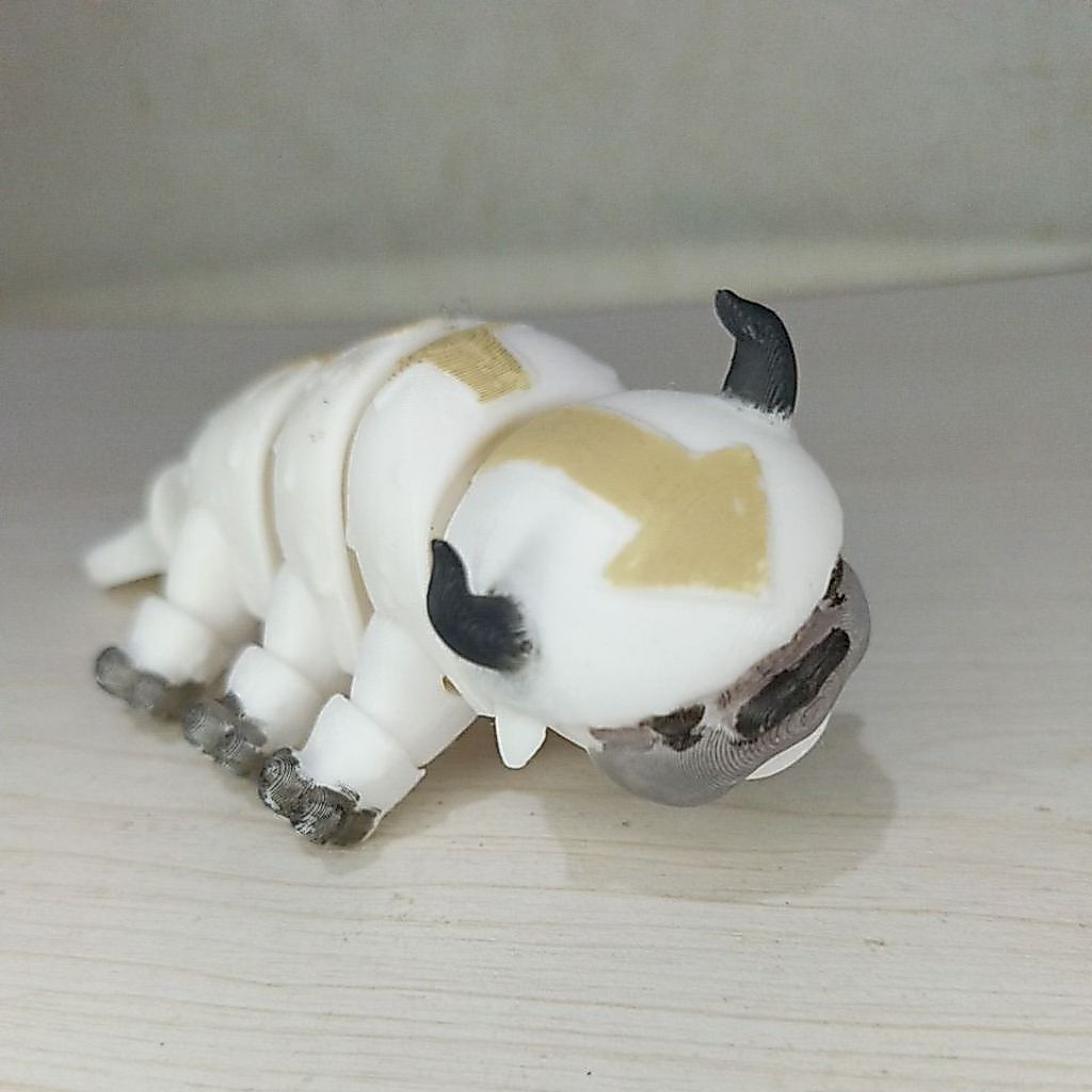 Appa bison flying Avatar Aang แอร์เบนเดอร์สุดท้าย 3D