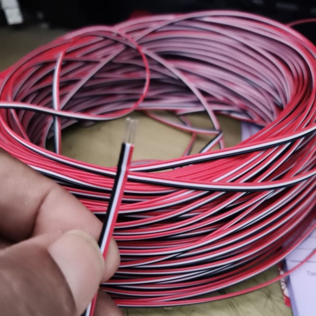สาย 3 ทาง awg 24 เคาะไฟ LED