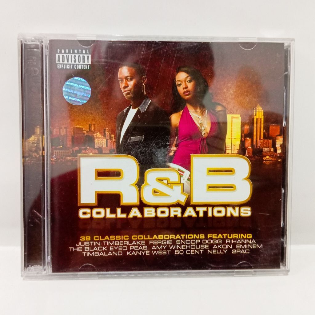 CD R&B Collaborations - Kanye West 50 Cent Rihanna Snoop Dogg (2 ซีดี)